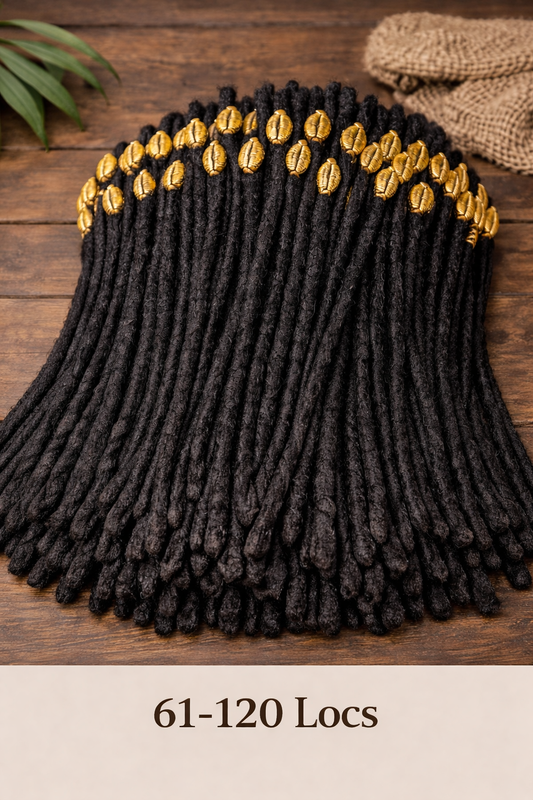 Crowned Loc Extensions™ 61-120 Count