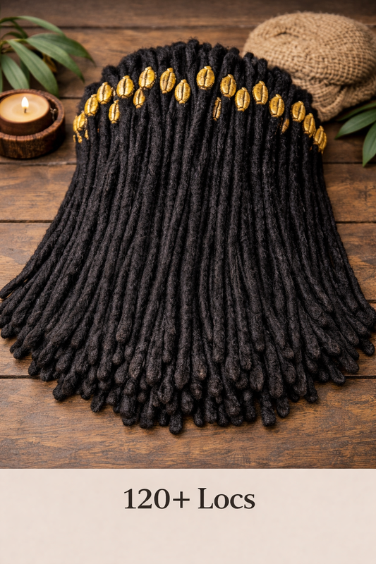 Crowned Loc Extensions™ 121+ Count